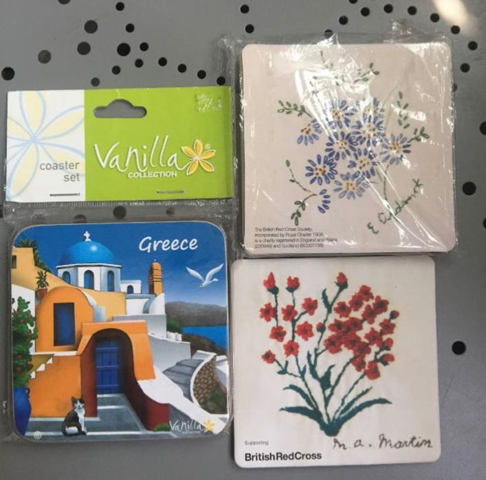 Подставки под чашку и бокал