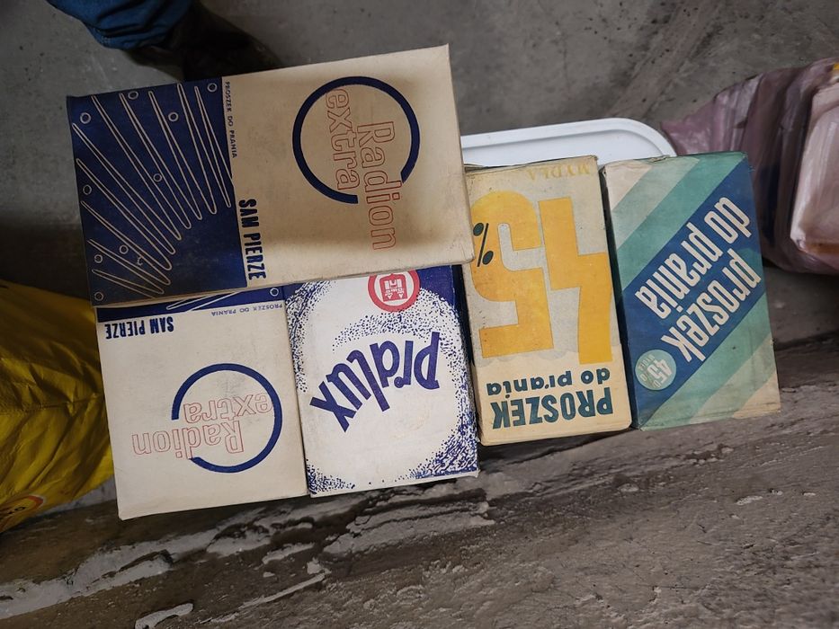 Zabytkowy Proszek do prania PRL