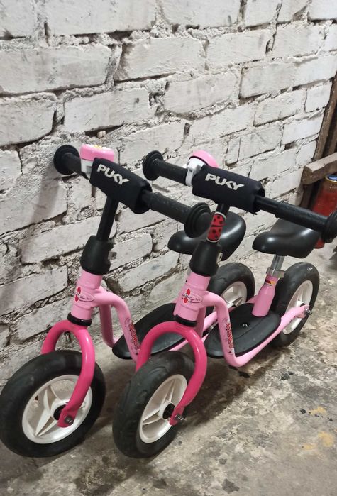 Rowerki biegowe Puky LRM dla bliźniaczek