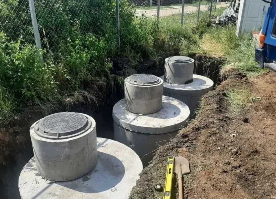 Септик під ключ, септик з доставкою, каналізація, вигрібні ями.