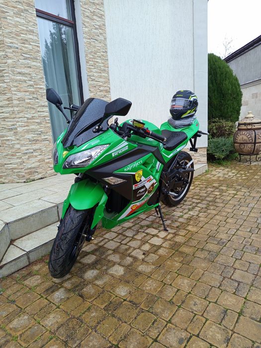 Електробайк Ninja 2990Вт, гарантія, шолом у подарунок, електромотоцикл