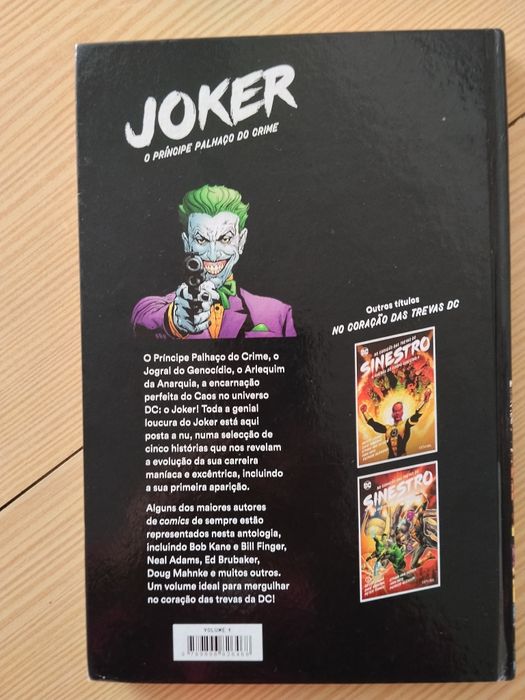 4 livros Joker - DC Comics