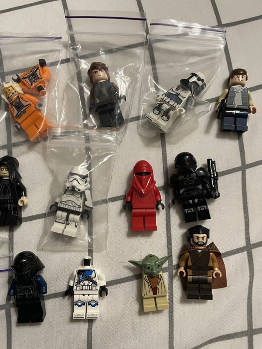 Lego Star Wars minifigures, мініфігурки лего зоряні війни