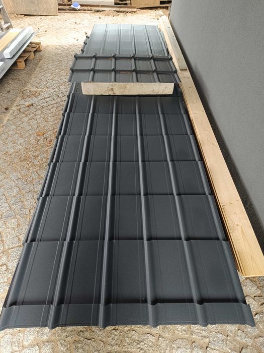 Blachodachówka Claro Modular, Antracyt, Matowa