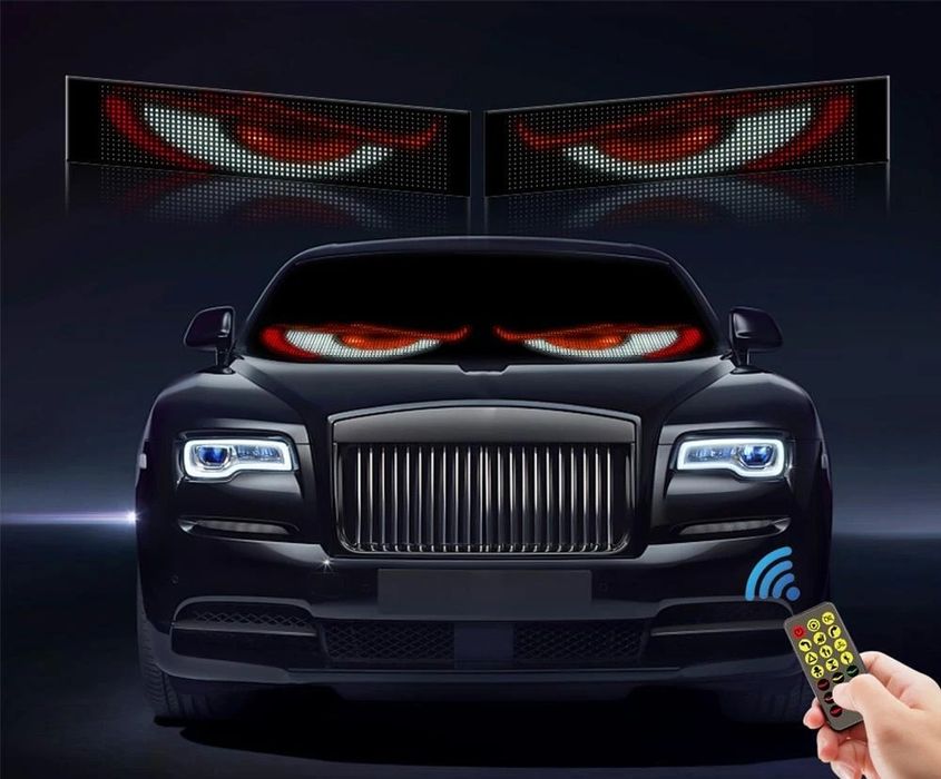 Очі Демона devil eyes на любе авто від 17см до 2 метрів