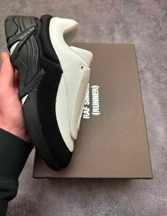 [БЕЗ ПЕРЕДПЛАТ]Кросівки Adidas x Raf Simons Antei Black/White опіум