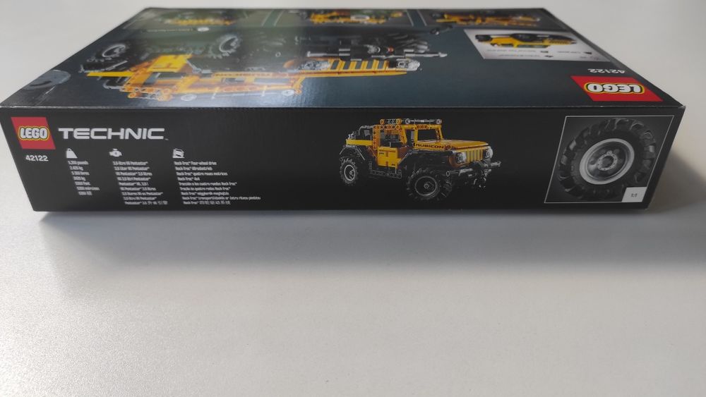 Конструктор LEGO Technic 42122 Jeep Wrangler (665 Деталей)