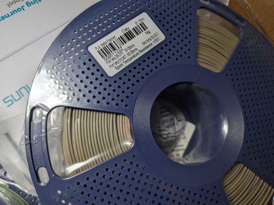 Пластик / Філамент для 3D друку від Sunlu / PLA / PLA+ / найкраща ціна