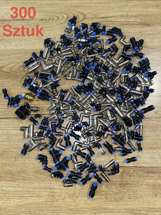 Złączki, szybkozłączki pneumatyczne