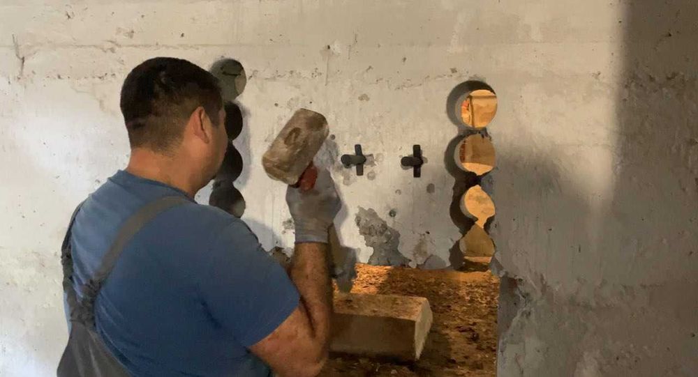 Алмазная резка бетона.