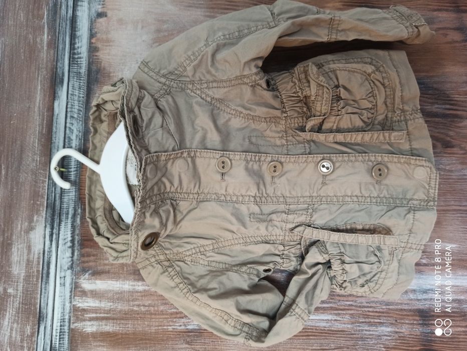 Zara Kids dziewczęca kurtka parka rozm.80-86