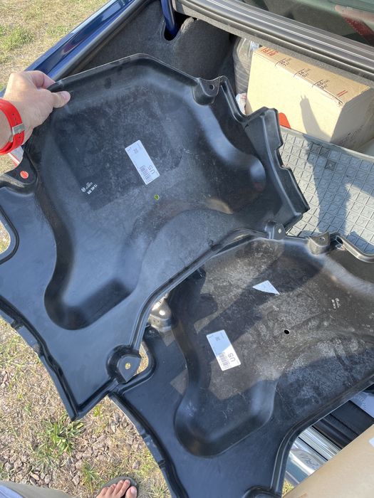 Защита двигателя Mercedes W140