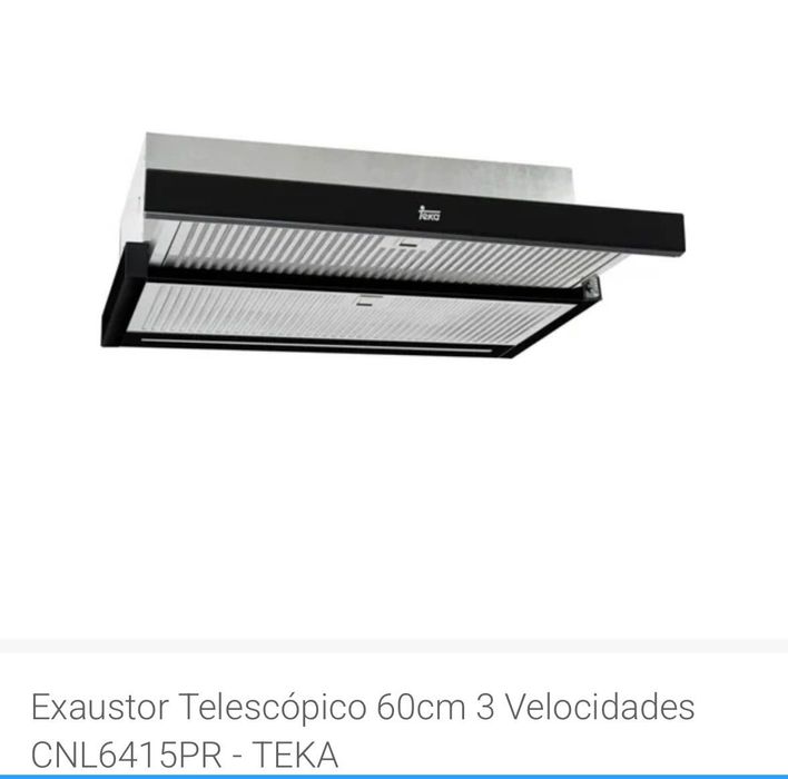 Vendo exaustor e placa tela novos e em caixa