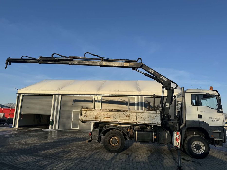 Man TGA 18.350 4x4 wywrotka HDS energetyka
