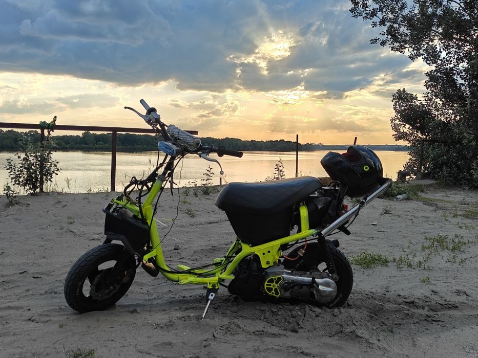 Yamaha axis 90 стант