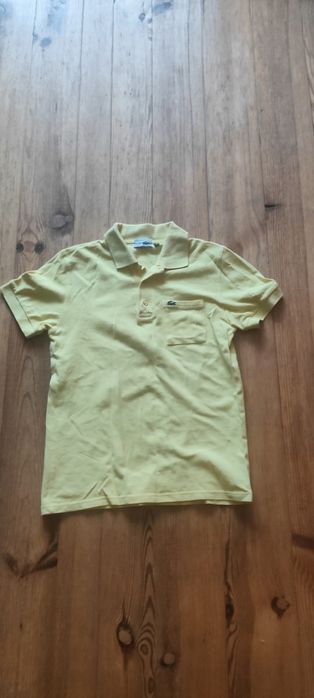 Жовта футболка Lacoste