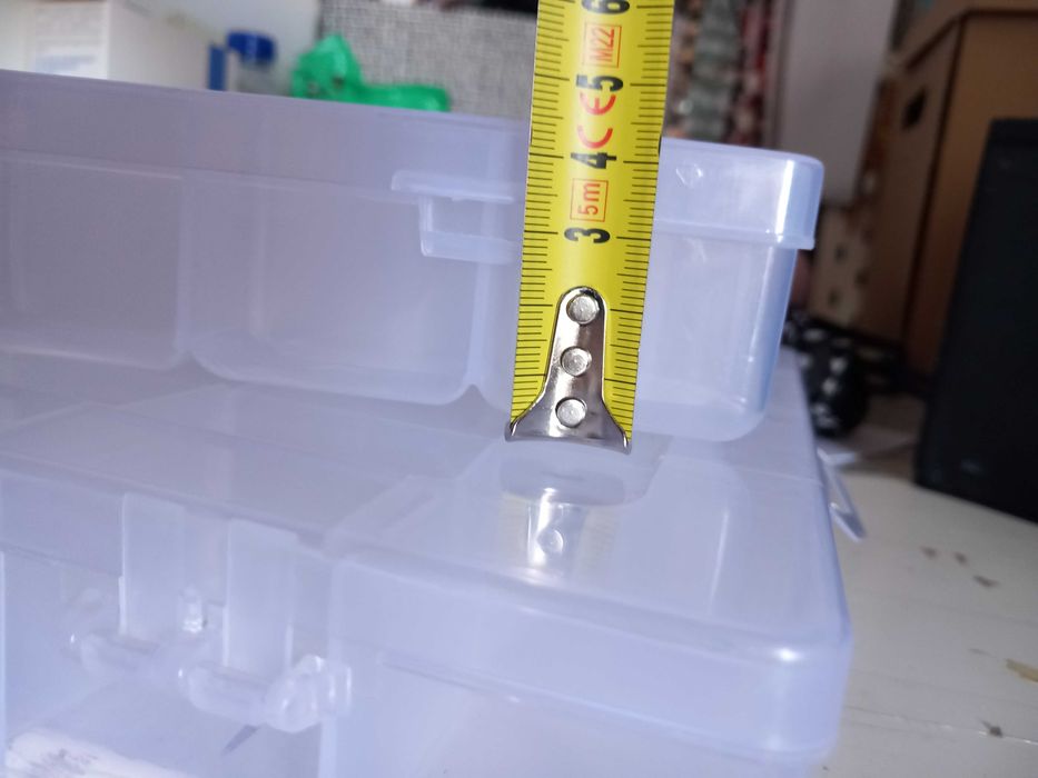 Caixas de organizaçao pequena bijuteria/costura