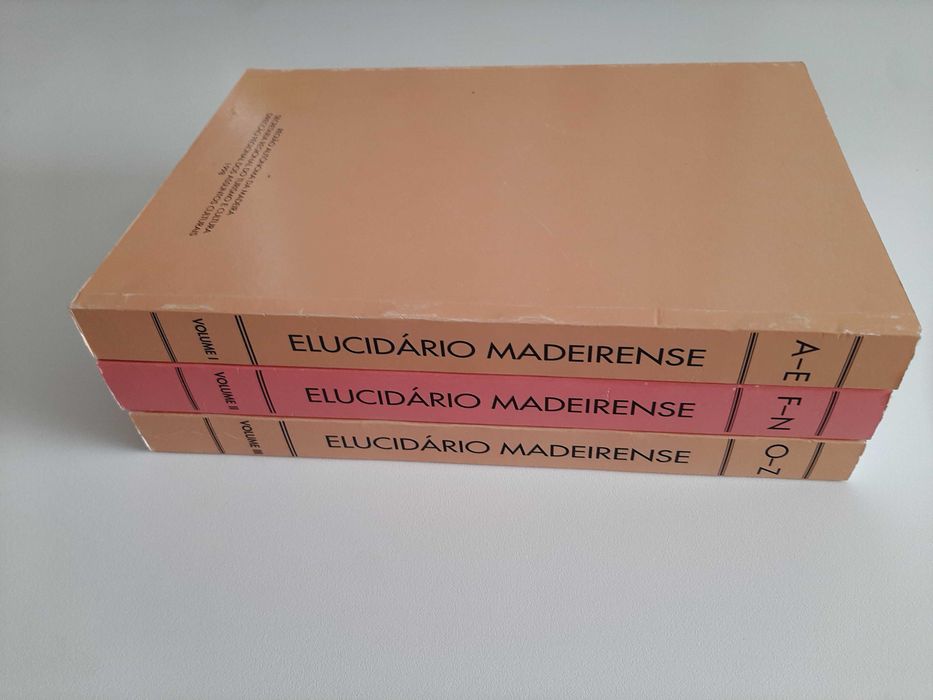 Elucidário Madeirense - 3 volumes
