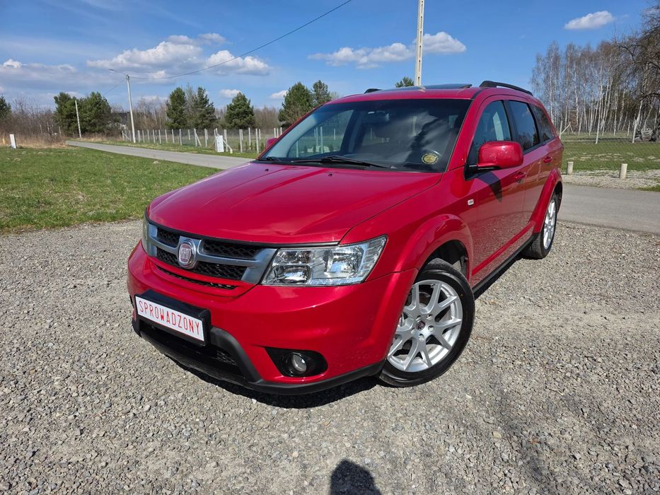 Fiat Freemont 2.0D 170km 7-Osobowy 4x4 Tapicerka welurowa Nawigacja kamera !