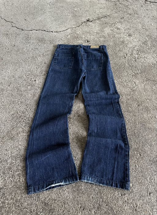 Fleared jeans, bootcut, raw denim