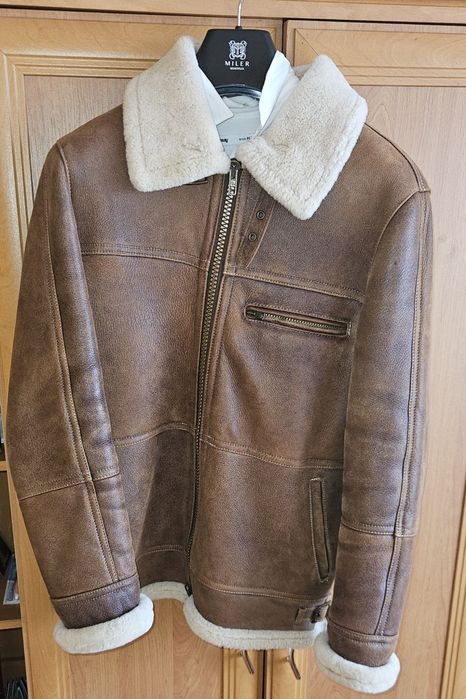 Kożuch męski , idealny stan