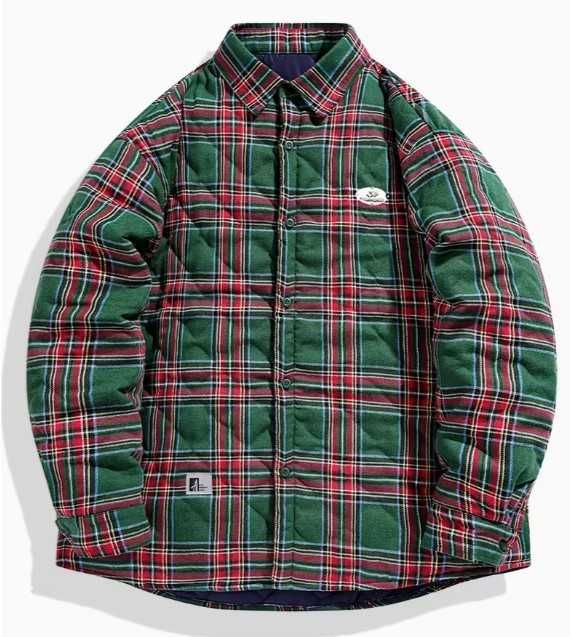 Теплая куртка рубашка мужская ХL сорочка-куртка