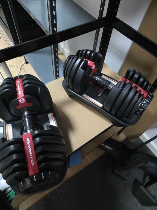 Bowflex SelectTech — Halteres Ajustáveis 2Kg/24Kg -  (Par)