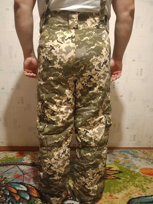 Штани зимові піксель