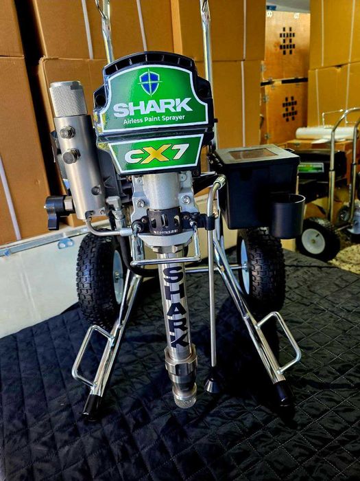Акула Shark CХ7  Шпаклювальний Фарбувальний безповітряний апарат