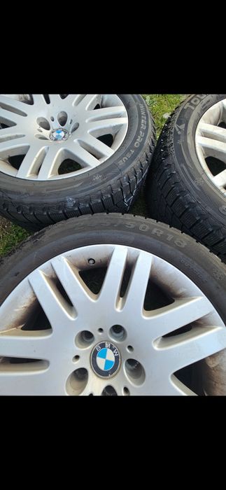 Felg 18 cali z bmw e-65i z nowymi oponami zimowymi