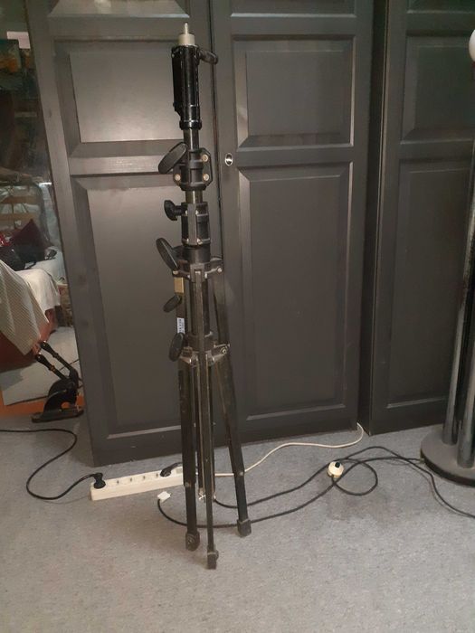 Tripé antigo para cinema ou fotogrfia-TRE-D-Beta-3CS-Modº-3522-