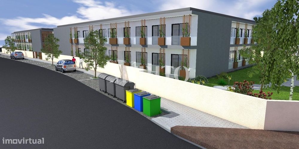 Apartamento T1 Novo, inserido em condomínio fechado com excelente expo