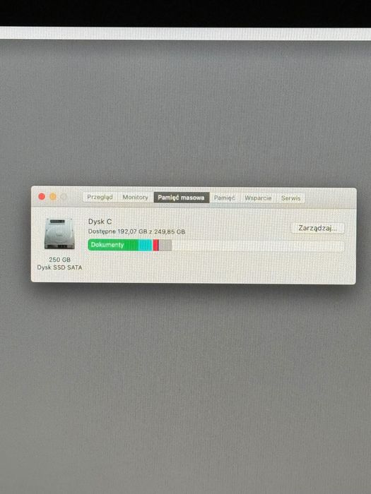 iMac APPLE 27' 2,9 GHz Czterordzeniowy procesor intel Core i5