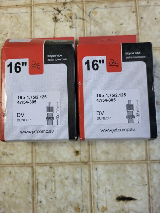Detki  16x1.75 2szt