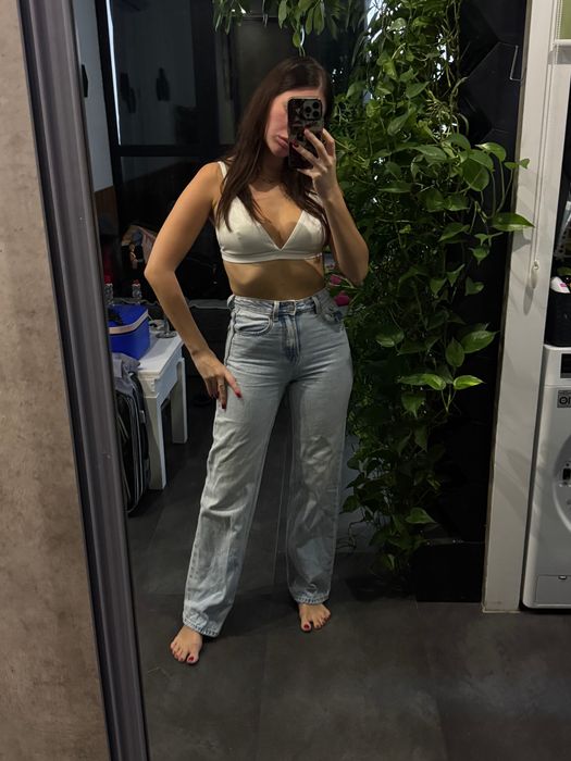 Джинси голубі zara