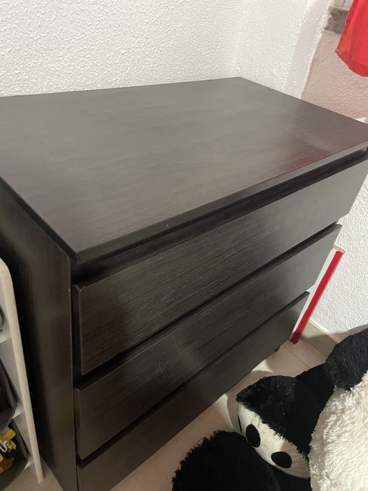 Comoda ikea Kullen - 3 gavetas