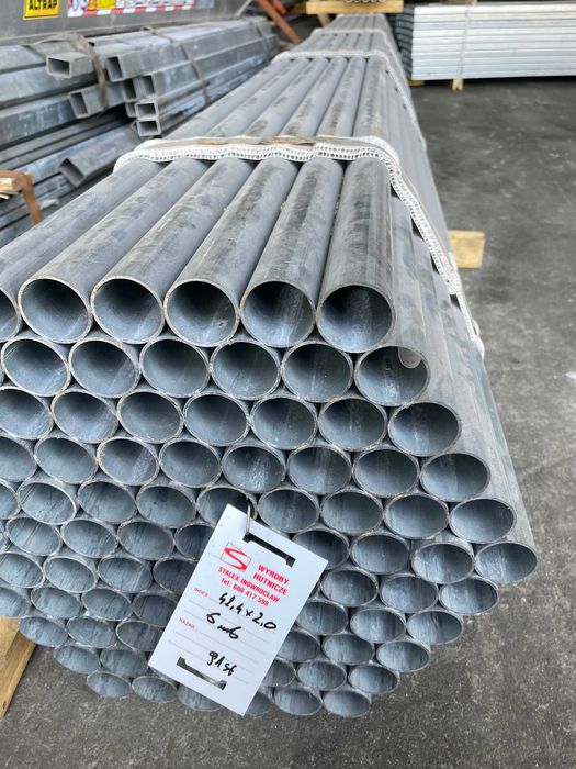 słupki ogrodzeniowe ocynkowane 60,3x2,6  dł.2mb