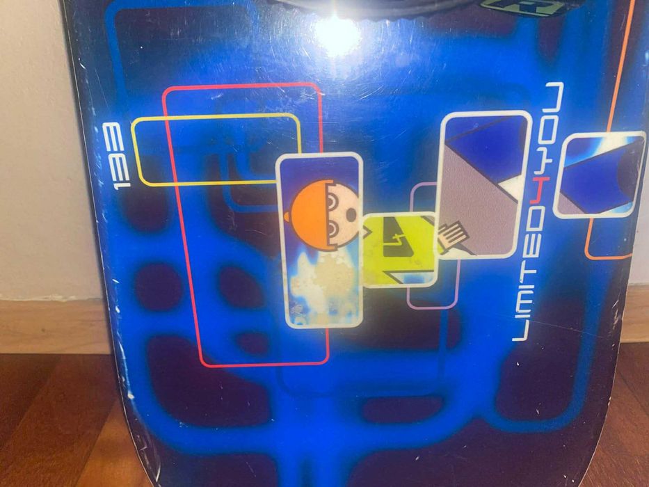 Deska snowboardowa 130cm z wiązaniami