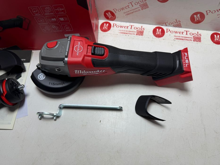 Milwaukee M18 FSAG115XB/безщіткова болгарка мілвоке 18в