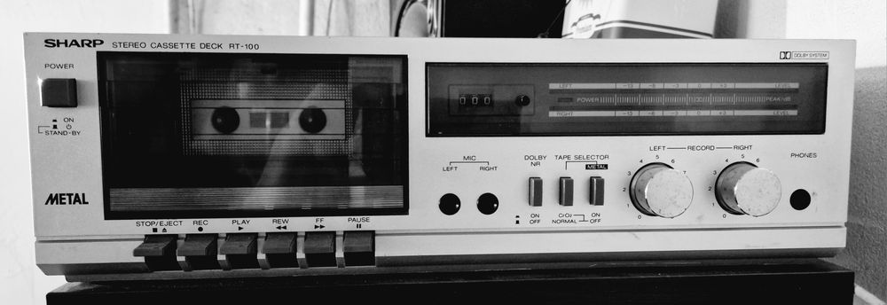 SHARP RT-100 magnetofon, deck Japan Łódź Bałuty • OLX.pl