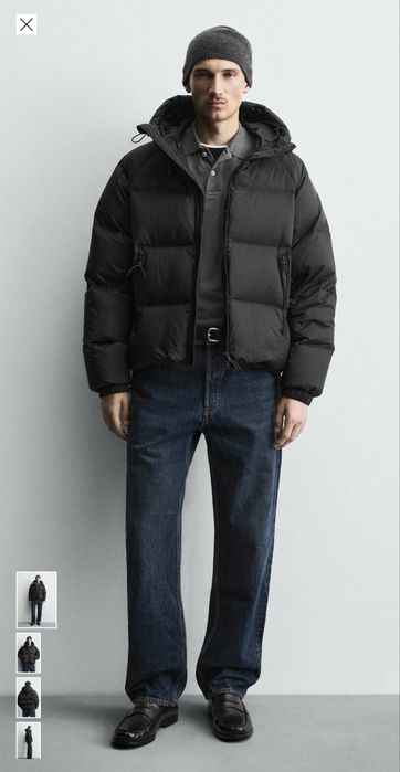 Куртка Zara зимняя новая коллекция