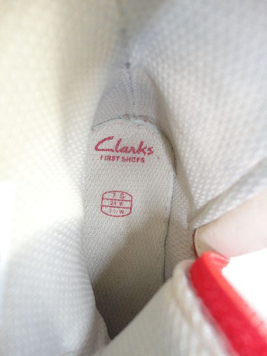Сапоги деми Clarks, р. 7 G (наш 24)-ст. 15см.