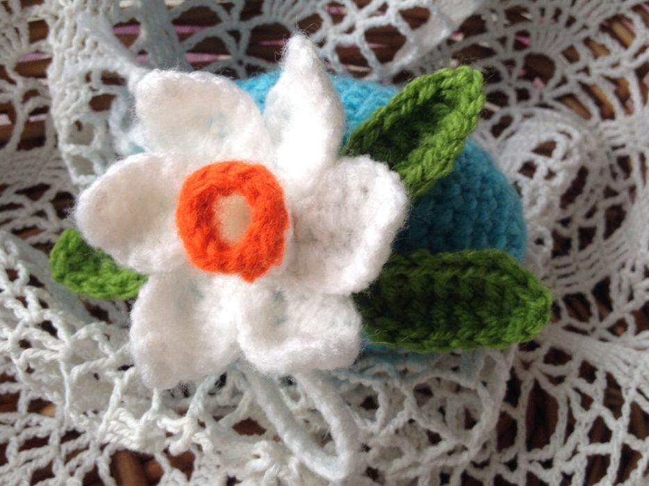 Pisanka jajko szydełkowe crochet rękodzieło
