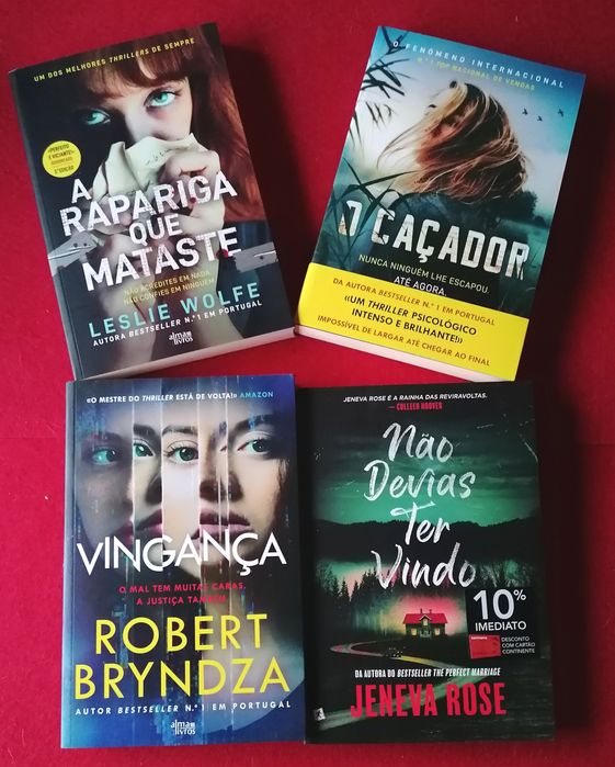 50 thrillers NOVOS a estrear -Desde 7,90€-Portes grátis(ler descrição)