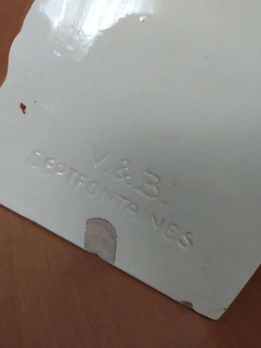 Wazon secesja Villeroy & Boch ceramiczny kolumna