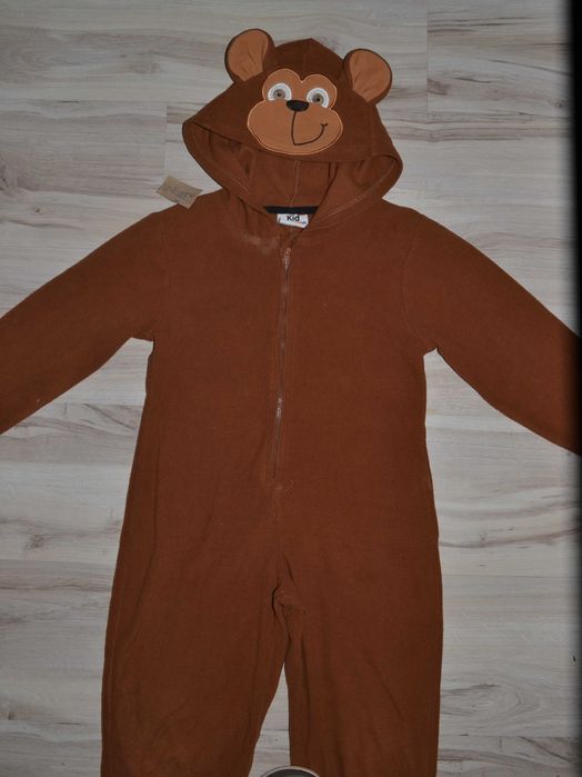 81^ małpka miś strój przebranie piżama 3/4 Lat_ 98/104