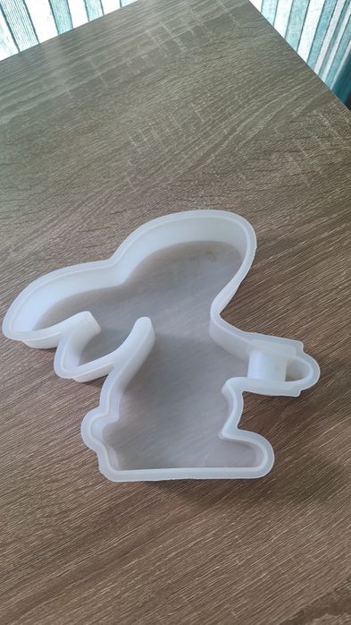 Molde de silicone coelhos