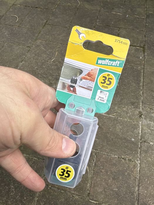 Wolfcraft wycinak do blachy i zlewow 35mm