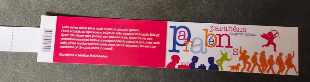 Carteira Nº133 Todas as ocasiões - Parabéns 2006