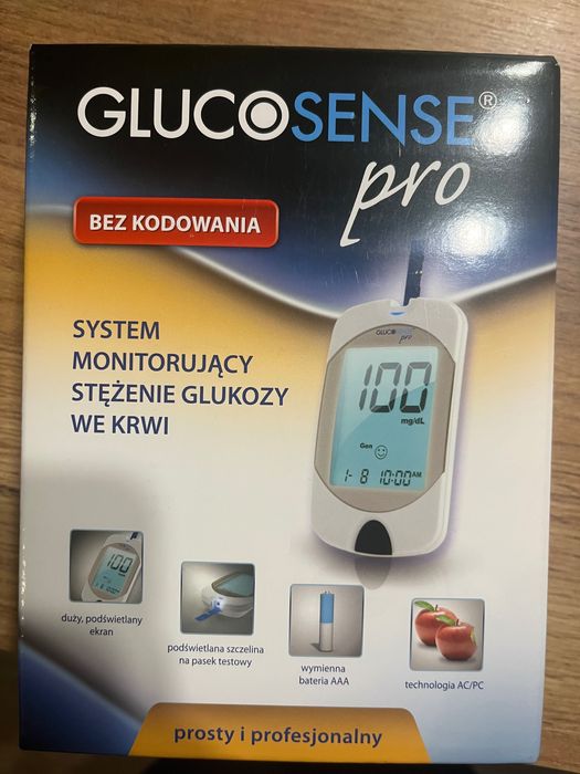 Glukometr Glucosense Pro nowy